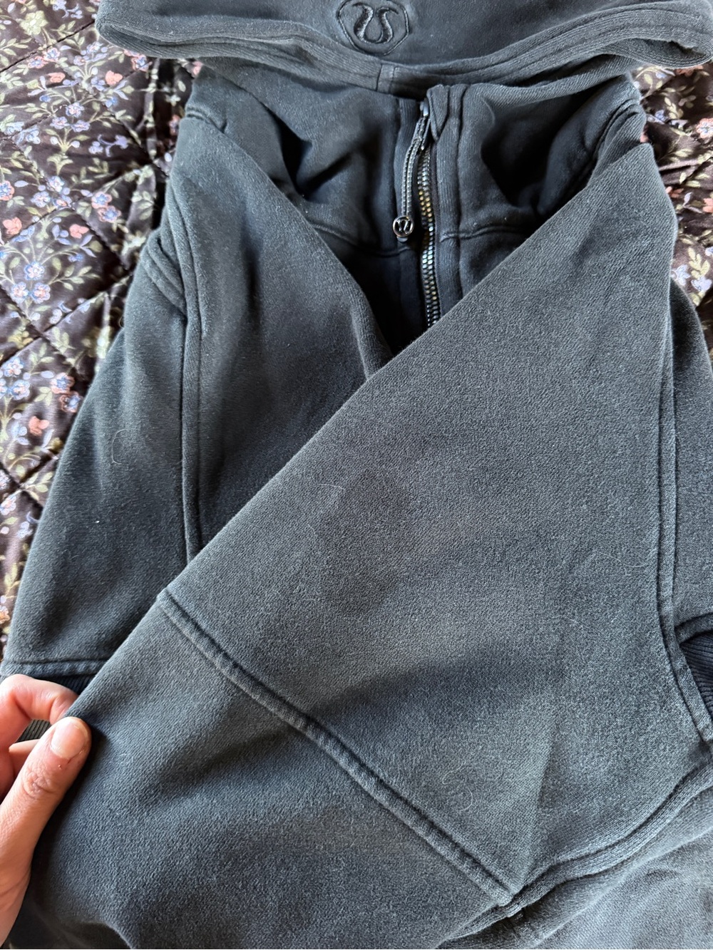 Women's Lululemon Scuba Half-Zip Pullover Hoodie Sweater - Picture 5 of 5